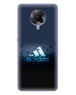 Чехол для Xiaomi POCO F2 Pro с картинкой «Adidas Water Drops» Чехол для Xiaomi POCO F2 Pro с картинкой «Adidas Water Drops»