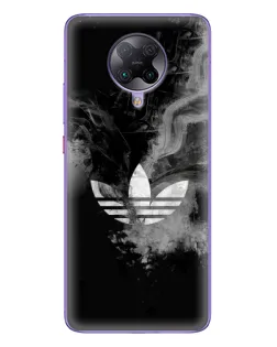 Чехол для Xiaomi POCO F2 Pro с картинкой «Абстрактный дым Adidas» Чехол для Xiaomi POCO F2 Pro с картинкой «Абстрактный дым Adidas»