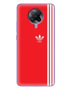 Чехол для Xiaomi POCO F2 Pro с картинкой «Красный минимализм Adidas» Чехол для Xiaomi POCO F2 Pro с картинкой «Красный минимализм Adidas»