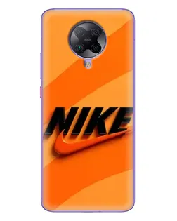 Чохол для Xiaomi POCO F2 Pro з картинкою «Помаранчевий драйв Nike» Чохол для Xiaomi POCO F2 Pro з картинкою «Помаранчевий драйв Nike»
