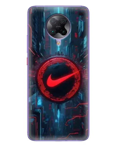 Чохол для Xiaomi POCO F2 Pro з картинкою «Техногенний стиль Nike»