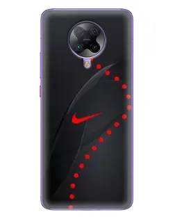 Чохол для Xiaomi POCO F2 Pro з картинкою «Абстрактний дизайн Nike» Чохол для Xiaomi POCO F2 Pro з картинкою «Абстрактний дизайн Nike»