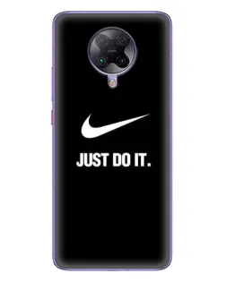 Чохол для Xiaomi POCO F2 Pro з картинкою «Класичний принт Nike» Чохол для Xiaomi POCO F2 Pro з картинкою «Класичний принт Nike»