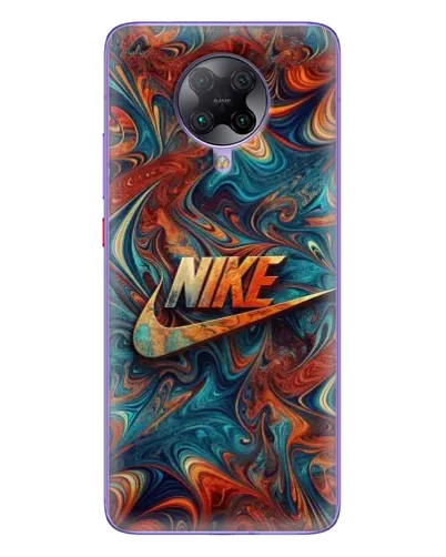Чохол для Xiaomi POCO F2 Pro з картинкою «Nike в абстракції»