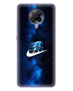 Чохол для Xiaomi POCO F2 Pro з картинкою «Зірковий шлях Nike» Чохол для Xiaomi POCO F2 Pro з картинкою «Зірковий шлях Nike»
