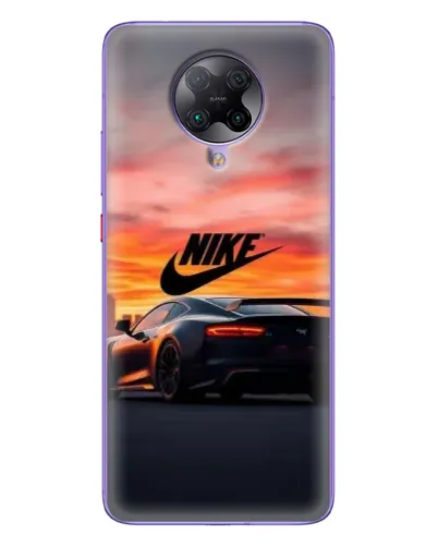 Чохол для Xiaomi POCO F2 Pro з картинкою «Nike та суперкар»