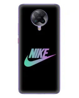 Чохол для Xiaomi POCO F2 Pro з картинкою «Nike — міська ніч» Чохол для Xiaomi POCO F2 Pro з картинкою «Nike — міська ніч»