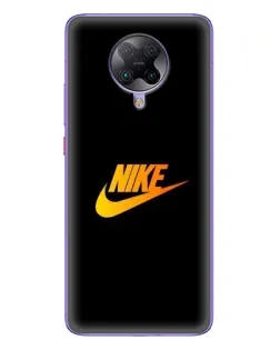 Чохол для Xiaomi POCO F2 Pro з картинкою «Золотий логотип Nike» Чохол для Xiaomi POCO F2 Pro з картинкою «Золотий логотип Nike»