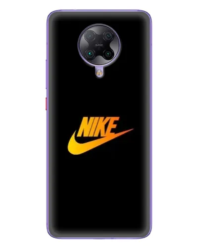 Чохол для Xiaomi POCO F2 Pro з картинкою «Золотий логотип Nike»