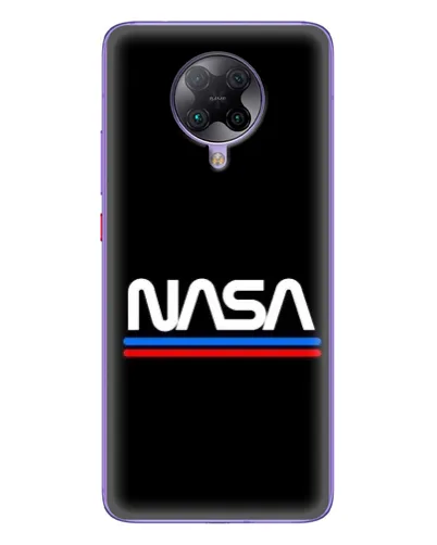 Чохол для Xiaomi POCO F2 Pro з картинкою «NASA — класика Red Blue» Чохол для Xiaomi POCO F2 Pro з картинкою «NASA — класика Red Blue»