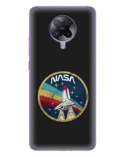 Чохол для Xiaomi POCO F2 Pro з картинкою «NASA — емблема місії» Чохол для Xiaomi POCO F2 Pro з картинкою «NASA — емблема місії»