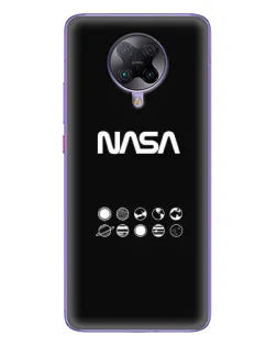 Чохол для Xiaomi POCO F2 Pro з картинкою «NASA — технічний принт» Чохол для Xiaomi POCO F2 Pro з картинкою «NASA — технічний принт»