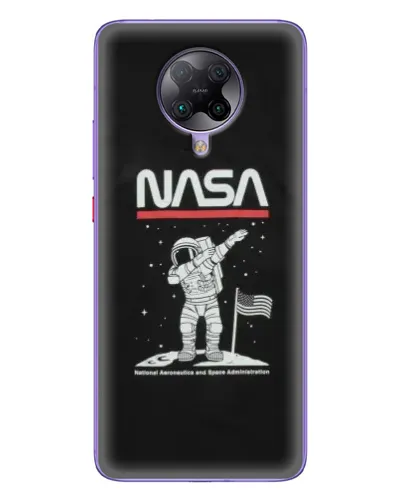 Чохол для Xiaomi POCO F2 Pro з картинкою «NASA — крокуємо по Місяцю» Чохол для Xiaomi POCO F2 Pro з картинкою «NASA — крокуємо по Місяцю»