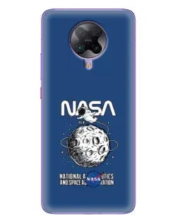 Чохол для Xiaomi POCO F2 Pro з картинкою «NASA — місячна місія» Чохол для Xiaomi POCO F2 Pro з картинкою «NASA — місячна місія»