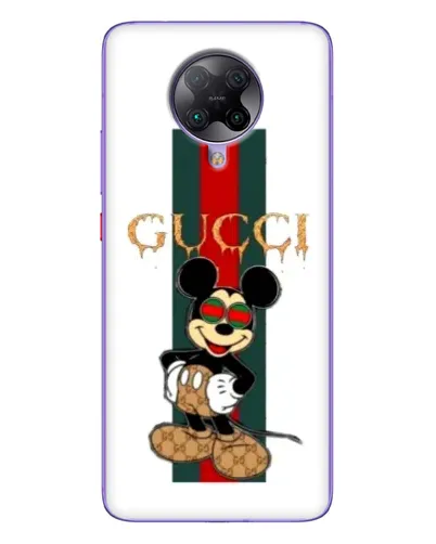 Чохол для Xiaomi POCO F2 Pro з картинкою «Міккі Маус Gucci — смуги» Чохол для Xiaomi POCO F2 Pro з картинкою «Міккі Маус Gucci — смуги»