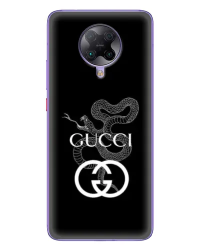 Чохол для Xiaomi POCO F2 Pro з картинкою «Gucci — срібна змія» Чохол для Xiaomi POCO F2 Pro з картинкою «Gucci — срібна змія»