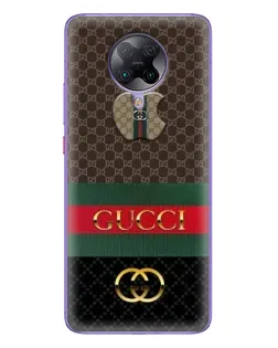 Чохол для Xiaomi POCO F2 Pro з картинкою «Gucci — брендований десерт»
