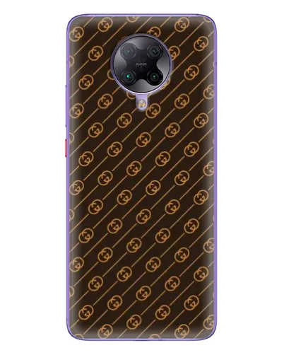 Чохол для Xiaomi POCO F2 Pro з картинкою «Gucci — золоті діагоналі» Чохол для Xiaomi POCO F2 Pro з картинкою «Gucci — золоті діагоналі»