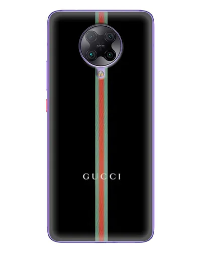 Чехол для Xiaomi POCO F2 Pro с картинкой «Gucci — строгая линия» Чехол для Xiaomi POCO F2 Pro с картинкой «Gucci — строгая линия»
