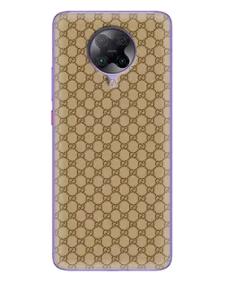 Чохол для Xiaomi POCO F2 Pro з картинкою «Gucci — класичний беж»