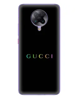 Чохол для Xiaomi POCO F2 Pro з картинкою «Gucci — неоновий мінімалізм»