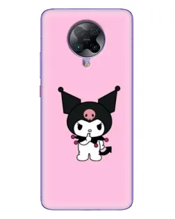 Чехол для Xiaomi POCO F2 Pro с картинкой «Kuromi — розовая нежность» Чехол для Xiaomi POCO F2 Pro с картинкой «Kuromi — розовая нежность»