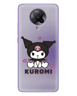 Чехол для Xiaomi POCO F2 Pro с картинкой «Kuromi — фиолетовый арт» Чехол для Xiaomi POCO F2 Pro с картинкой «Kuromi — фиолетовый арт»