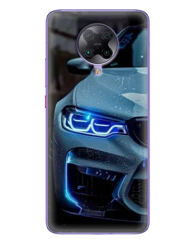 Чохол для Xiaomi POCO F2 Pro з картинкою «Погляд BMW з синіми фарами» Чохол для Xiaomi POCO F2 Pro з картинкою «Погляд BMW з синіми фарами»