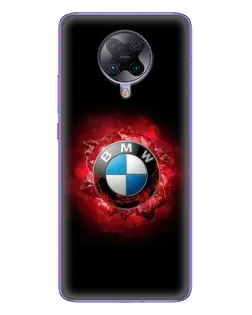 Чохол для Xiaomi POCO F2 Pro з картинкою «Логотип BMW — спалах»