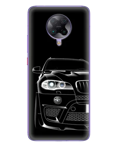 Чохол для Xiaomi POCO F2 Pro з картинкою «Темний силует BMW» Чохол для Xiaomi POCO F2 Pro з картинкою «Темний силует BMW»