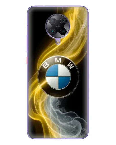 Чохол для Xiaomi POCO F2 Pro з картинкою «Золотистий дим BMW» Чохол для Xiaomi POCO F2 Pro з картинкою «Золотистий дим BMW»