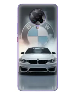 Чехол для Xiaomi POCO F2 Pro с картинкой «BMW в белом дыму» Чехол для Xiaomi POCO F2 Pro с картинкой «BMW в белом дыму»