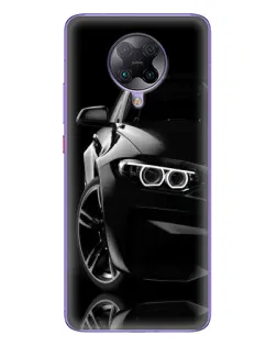 Чехол для Xiaomi POCO F2 Pro с картинкой «Черная BMW — профиль» Чехол для Xiaomi POCO F2 Pro с картинкой «Черная BMW — профиль»