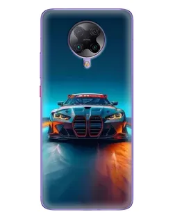 Чехол для Xiaomi POCO F2 Pro с картинкой «BMW — огни неона» Чехол для Xiaomi POCO F2 Pro с картинкой «BMW — огни неона»
