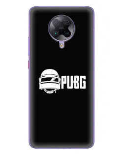 Чохол для Xiaomi POCO F2 Pro з картинкою «PUBG — класичний лого»