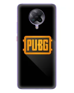 Чохол для Xiaomi POCO F2 Pro з картинкою «PUBG — рамка лого»