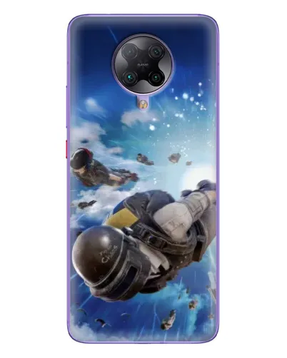 Чохол для Xiaomi POCO F2 Pro з картинкою «Десант PUBG — стрибок» Чохол для Xiaomi POCO F2 Pro з картинкою «Десант PUBG — стрибок»