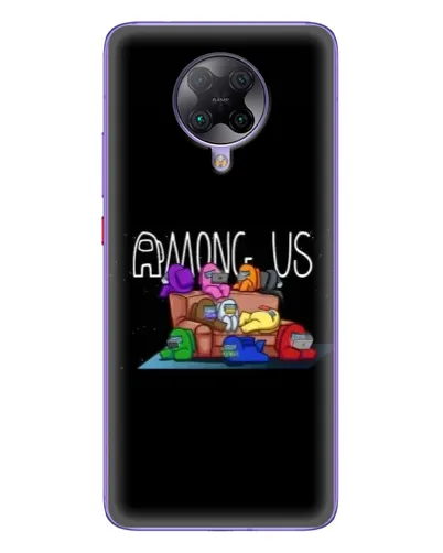 Чехол для Xiaomi POCO F2 Pro с картинкой «Логотип Among Us» Чехол для Xiaomi POCO F2 Pro с картинкой «Логотип Among Us»