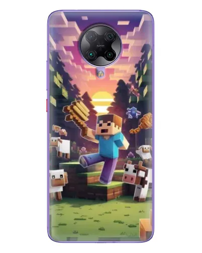 Чохол для Xiaomi POCO F2 Pro з картинкою «Стів на фермі»