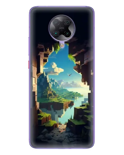 Чохол для Xiaomi POCO F2 Pro з картинкою «Вид з печери»