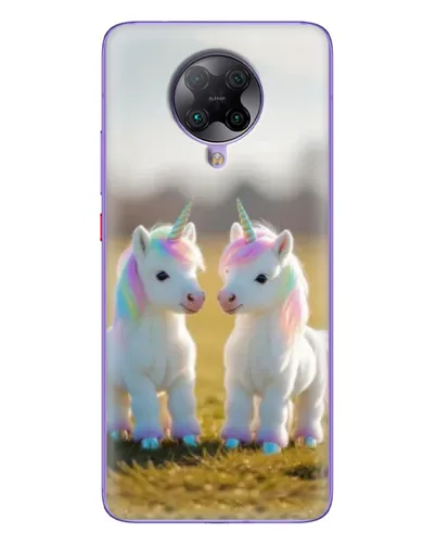 Чехол для Xiaomi POCO F2 Pro с картинкой «Пара единорогов» Чехол для Xiaomi POCO F2 Pro с картинкой «Пара единорогов»