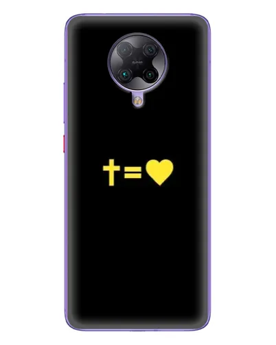 Чехол для Xiaomi POCO F2 Pro с картинкой «Сердце и Крест» Чехол для Xiaomi POCO F2 Pro с картинкой «Сердце и Крест»