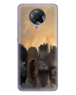 Чехол для Xiaomi POCO F2 Pro с картинкой «Дорога к вере»