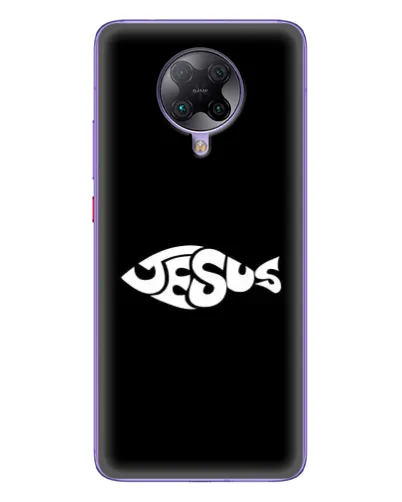 Чехол для Xiaomi POCO F2 Pro с картинкой «Рыба Jesus» Чехол для Xiaomi POCO F2 Pro с картинкой «Рыба Jesus»
