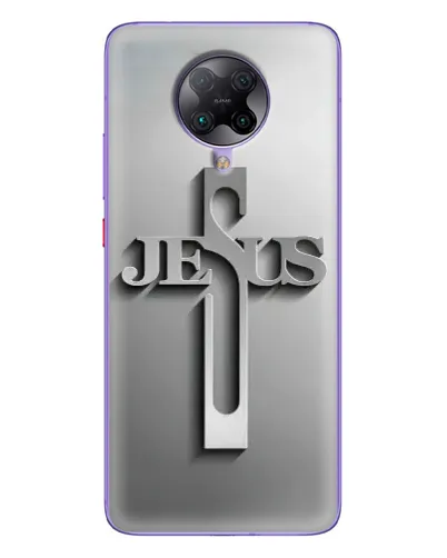 Чехол для Xiaomi POCO F2 Pro с картинкой «Металлический крест Jesus» Чехол для Xiaomi POCO F2 Pro с картинкой «Металлический крест Jesus»