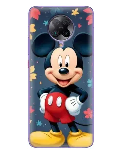 Чехол для Xiaomi POCO F2 Pro с картинкой «Осенний Mickey Mouse» Чехол для Xiaomi POCO F2 Pro с картинкой «Осенний Mickey Mouse»