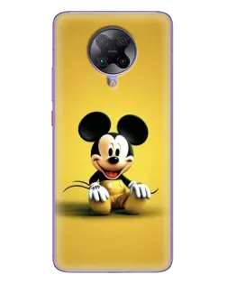 Чехол для Xiaomi POCO F2 Pro с картинкой «Микки на желтом» Чехол для Xiaomi POCO F2 Pro с картинкой «Микки на желтом»