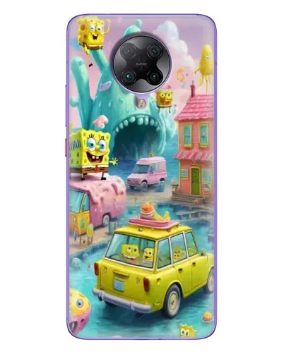 Чехол для Xiaomi POCO F2 Pro с картинкой «Монстр-трак приключения»