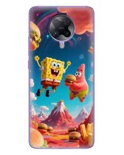 Чехол для Xiaomi POCO F2 Pro с картинкой «Космический фастфуд» Чехол для Xiaomi POCO F2 Pro с картинкой «Космический фастфуд»