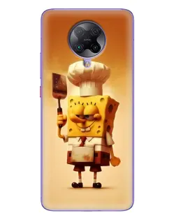 Чехол для Xiaomi POCO F2 Pro с картинкой «Губка Боб повар» Чехол для Xiaomi POCO F2 Pro с картинкой «Губка Боб повар»